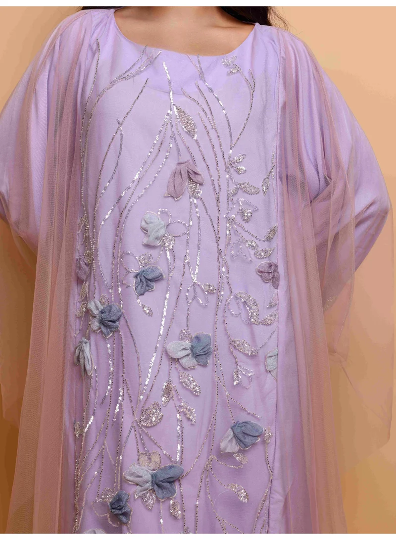 IKKXA Ikkxa luma Jalabiya IK1061 Purple